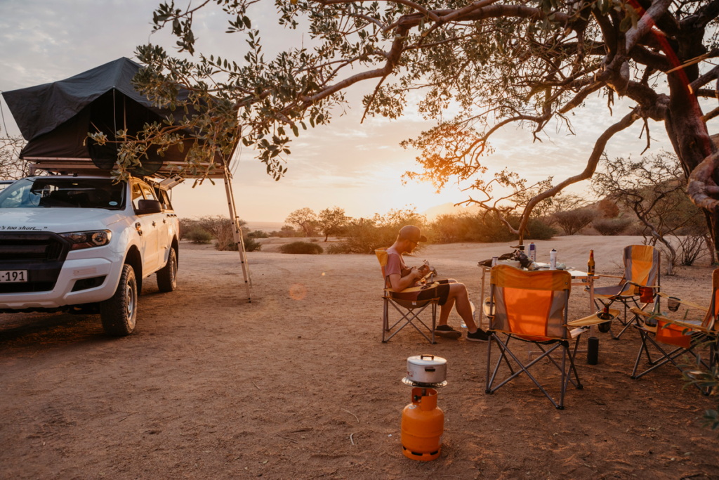 namibia-travel-safari-camp Namibia travel safari camp in the nature